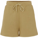 PIECES Pieces dame sweatshorts PCCHILLI SUMMER Shorts Khaki