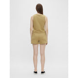 PIECES Pieces dame sweatshorts PCCHILLI SUMMER Shorts Khaki