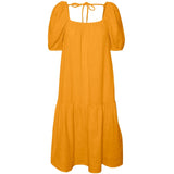 Vero Moda VERO MODA dame kjole VMNATALI Restudsalg Radiant Yellow