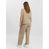 Vero Moda Curve Vero Moda curve dame vest VMPUFFY Restudsalg Silver Mink