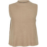 Vero Moda Curve Vero Moda curve dame vest VMPUFFY Restudsalg Silver Mink