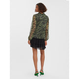 Vero Moda Vero Moda dame bluse VMKAYA Restudsalg Loden Frost Gigi