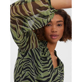 Vero Moda Vero Moda dame bluse VMKAYA Restudsalg Loden Frost Gigi