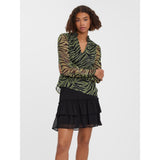 Vero Moda Vero Moda dame bluse VMKAYA Restudsalg Loden Frost Gigi