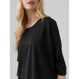 Vero Moda Vero Moda dame bluse VMMALENA Restudsalg Black Black lurex