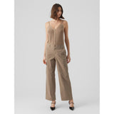 Vero Moda Vero Moda dame cargo bukser VMRILEY Restudsalg Desert Taupe