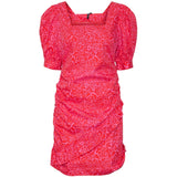 Vero Moda Vero Moda dame kjole VMALASKA Restudsalg Flame Scarlet FLOWERS