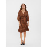 Vero Moda Vero Moda dame kjole VMESSI Restudsalg Aztec Catya