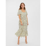 Vero Moda Vero Moda dame kjole VMOLEA Restudsalg Lemon Meringue Olea