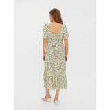 Vero Moda Vero Moda dame kjole VMOLEA Restudsalg Lemon Meringue Olea