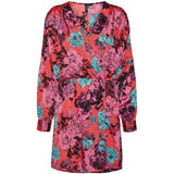 Vero Moda Vero Moda dame kjole VMSALMA Restudsalg Fiery Red Comb