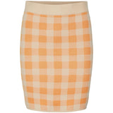 Vero Moda Vero Moda dame nederdel VMUDELE Restudsalg Desert Sun Irish Cream