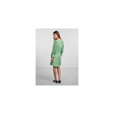 Y.A.S YAS 3/4 kjole yasstelli Restudsalg Summer Green Purple flowers