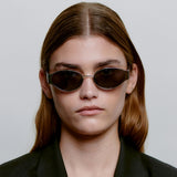 A. KJÆRBEDE A.Kjærbede solbriller Bella Sunglasses Silver Black
