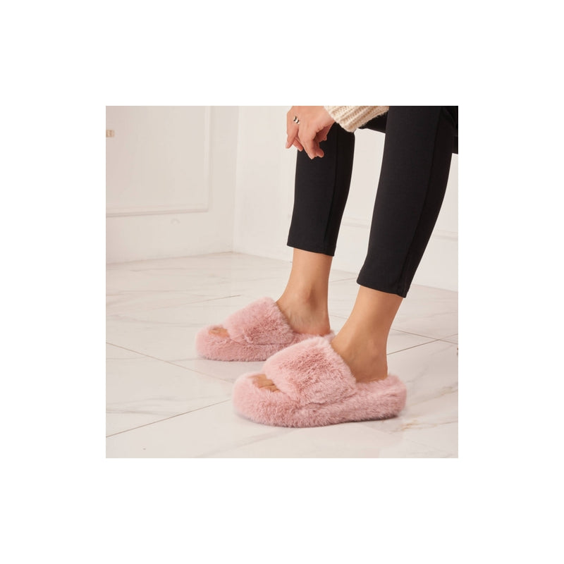 SHOES Adele dame hjemmesko 7285 Shoes Pink