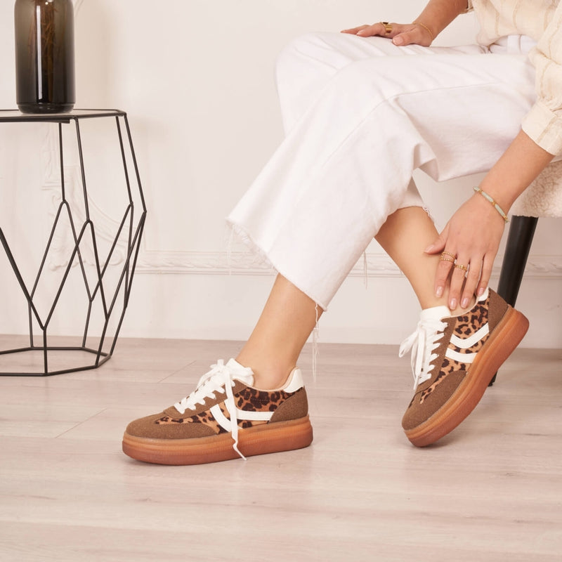 SHOES Agnes dame sneakers 8999 Shoes Leopard