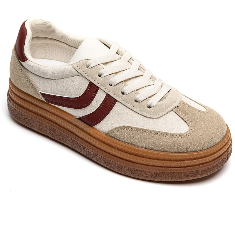 SHOES Agnes dame sneakers 8999 Shoes Wine
