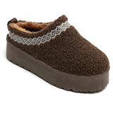 SHOES Aimee dame bamsestøvler 8909 Shoes Coffee