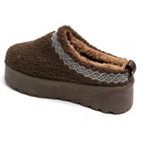 SHOES Aimee dame bamsestøvler 8909 Shoes Coffee