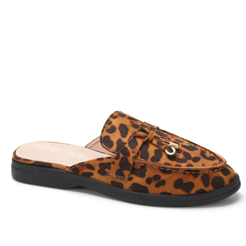 SHOES Alexa dame loafers 77-627 Shoes Leopard