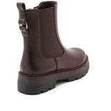 SHOES Aluna dame støvler 6389 Shoes Brown