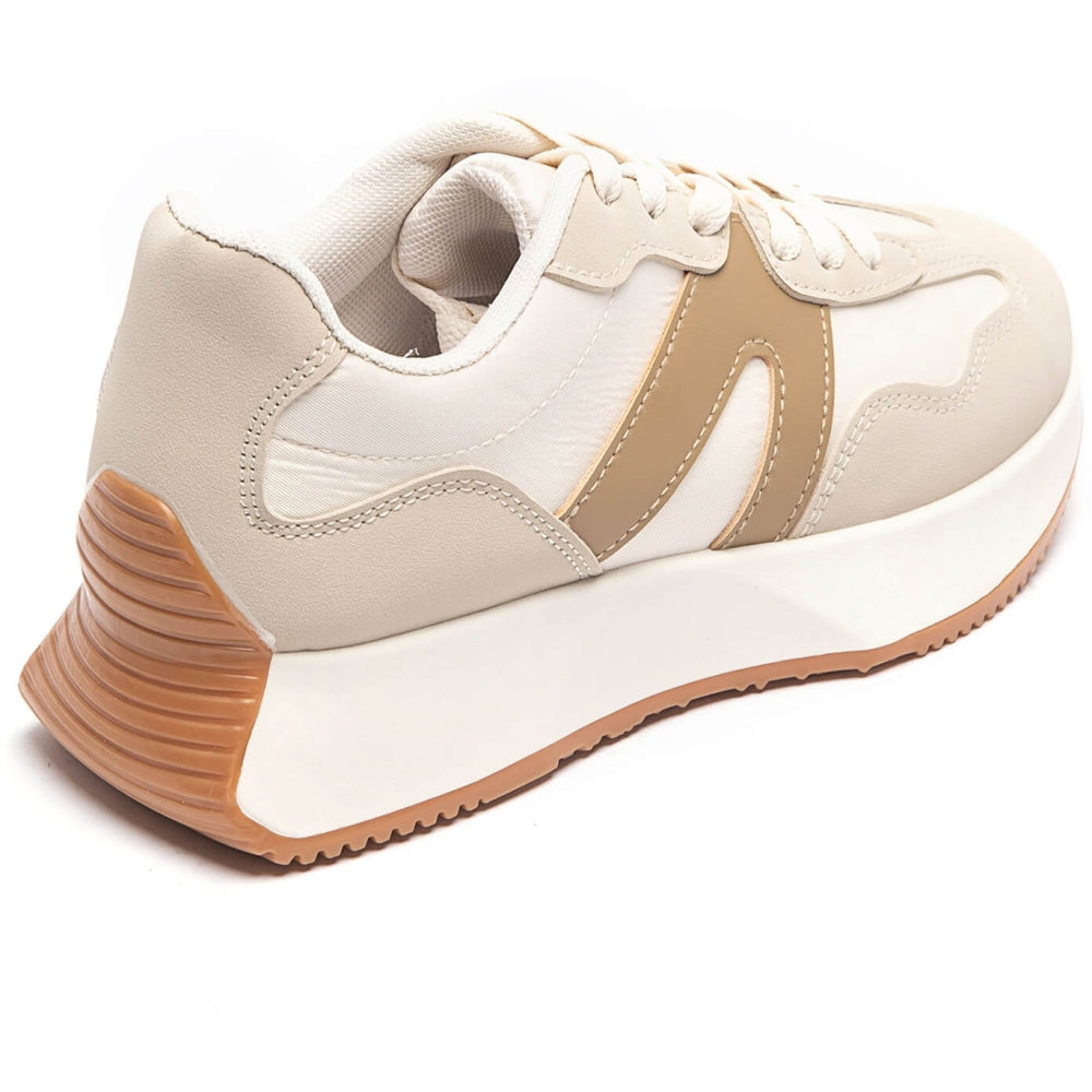 Annick dame sneakers 8917 Beige
