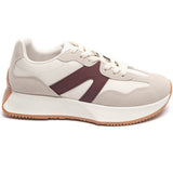 SHOES Annick dame sneakers 8917 Restudsalg Wine