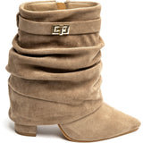SHOES Ashira dame støvler 7666A Shoes Kaki