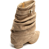 SHOES Ashira dame støvler 7666A Shoes Kaki