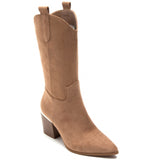 SHOES Astrid dame cowboystøvler 9600 Shoes Camel