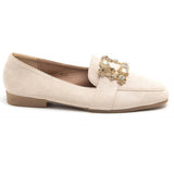 SHOES Ava dame loafers 8061 Restudsalg Beige