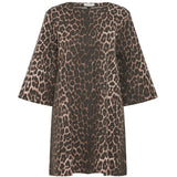 b.young B.YOUNG DAME KJOLE BYKENNA Restudsalg Denim Leopard Mix