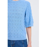 b.young B.YOUNG Dame Strik BYMMORLA Knit Della Robbia Blue Melange