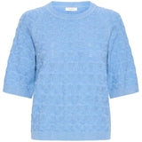 b.young B.YOUNG Dame Strik BYMMORLA Knit Della Robbia Blue Melange