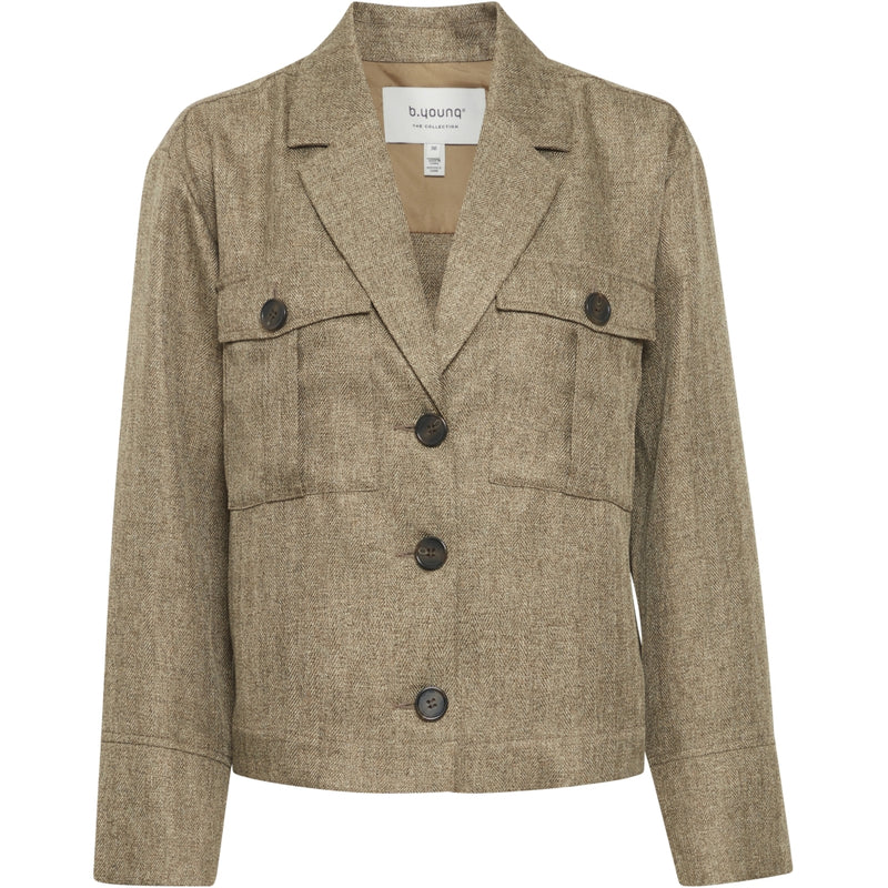 b.young B.YOUNG dame blazer BYESTNIO Blazer Military Olive Melange