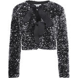 b.young B.YOUNG dame bluse BYPAILLET Blouse Silver Sequin Mix