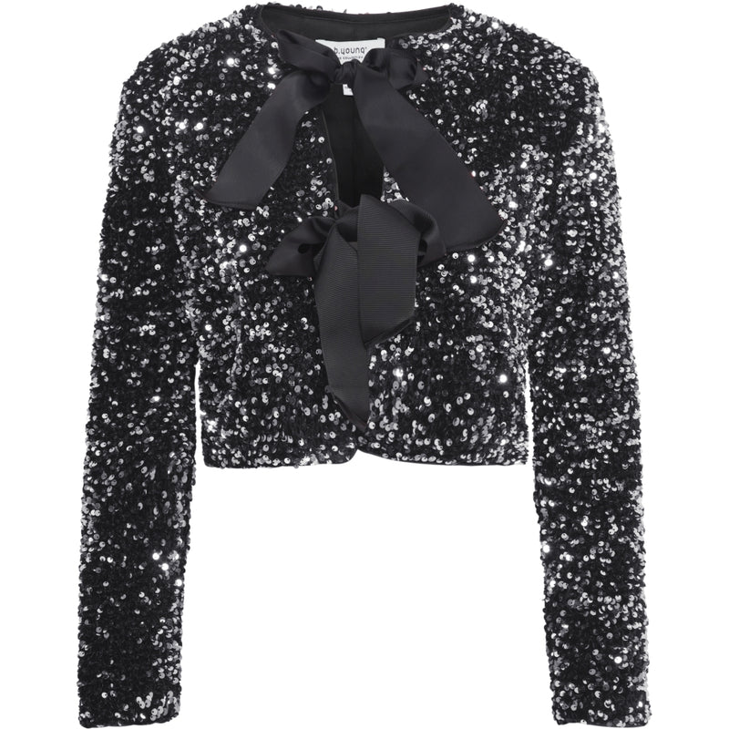 b.young B.YOUNG dame bluse BYPAILLET Blouse Silver Sequin Mix