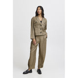 b.young B.YOUNG dame bukser BYESTNIO Pant Military Olive Melange