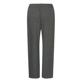 b.young B.YOUNG dame bukser BYETONA Pant Mid Grey Melange