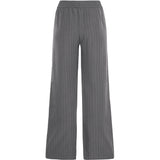 b.young B.YOUNG dame bukser BYMMIDDE Pant Dark Grey Mel. Pinstripe Mix