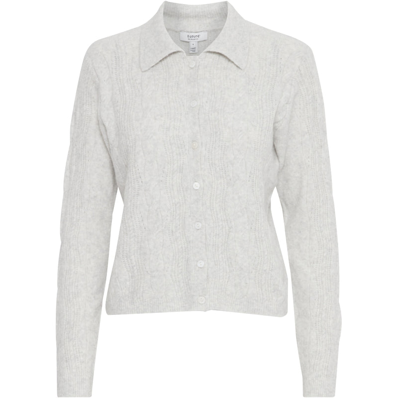 b.young B.YOUNG dame cardigan BYMIFFA Cardigan Light Grey Melange