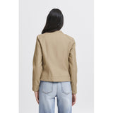 b.young B.YOUNG dame jakke BYACOM Restudsalg Roasted Cashew