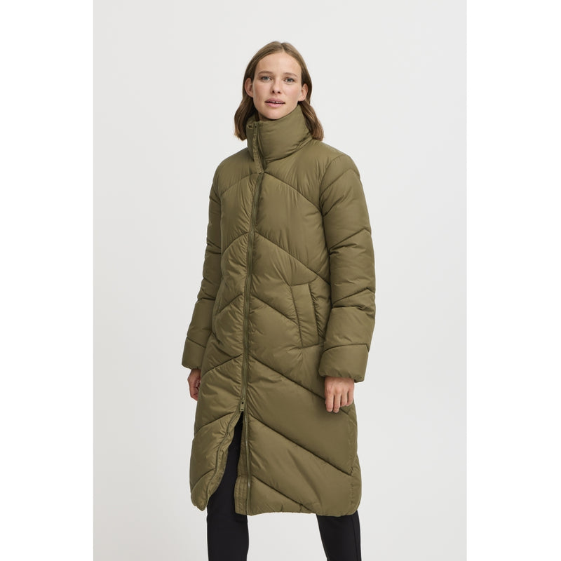 b.young B.YOUNG dame jakke BYBOMINA Winter jacket Military Olive