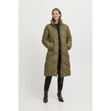 b.young B.YOUNG dame jakke BYBOMINA Winter jacket Military Olive