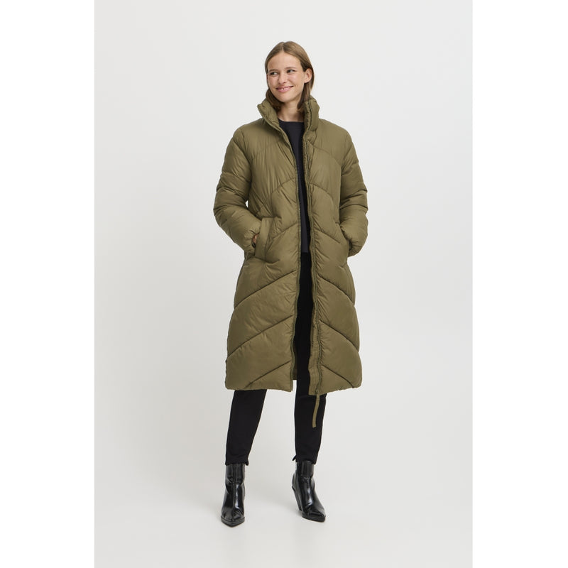 b.young B.YOUNG dame jakke BYBOMINA Winter jacket Military Olive