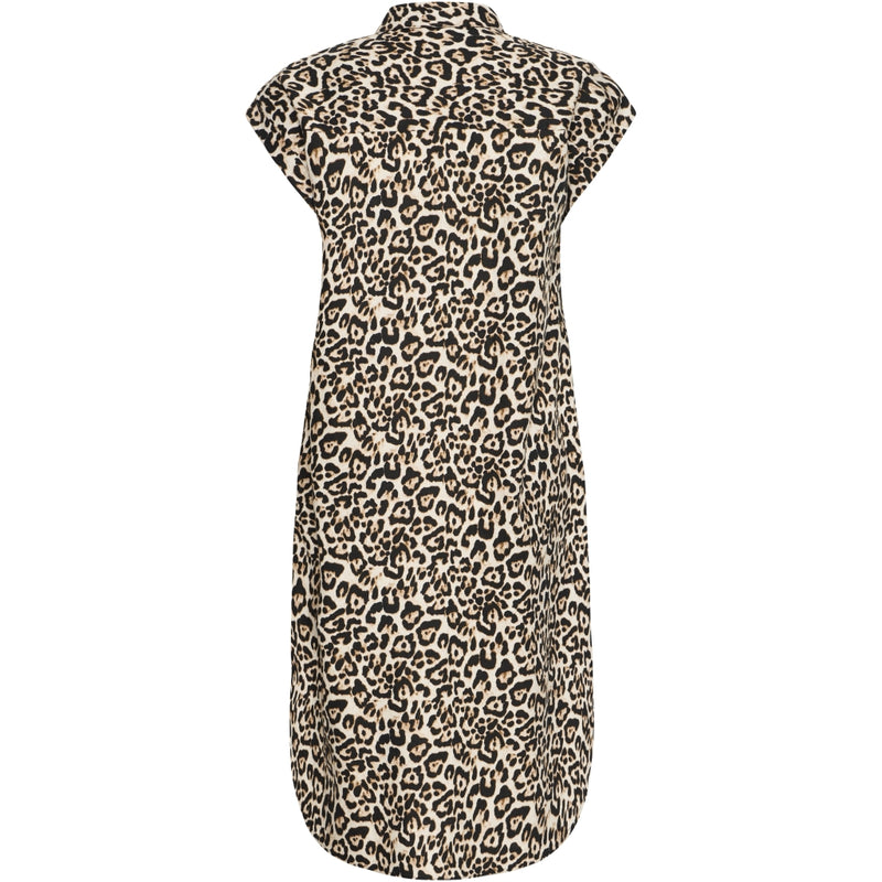 b.young B.YOUNG dame kjole BYFALAKKA Dress Rainy Day Leopard Mix