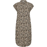 b.young B.YOUNG dame kjole BYFALAKKA Dress Rainy Day Leopard Mix