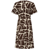 b.young B.YOUNG dame kjole BYIKAIA Dress JAVA GEOM