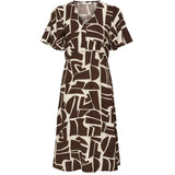 b.young B.YOUNG dame kjole BYIKAIA Dress JAVA GEOM