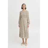 b.young B.YOUNG dame kjole BYJOSA Dress Humus Dot